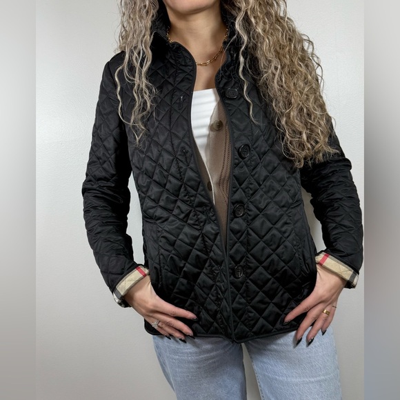 BURBERRY BLACK LADIES BUTTONUP JACKET - Picture 4 of 17